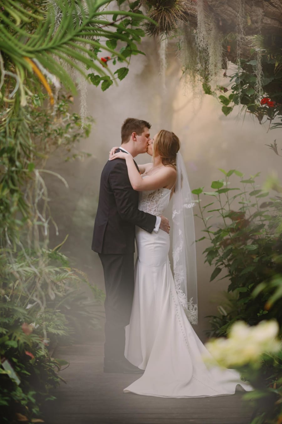 San Antonio Botanical Gardens Wedding