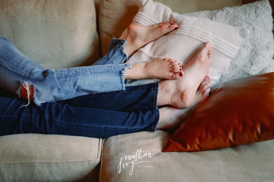 Lifestyle at Home Engagement Photos