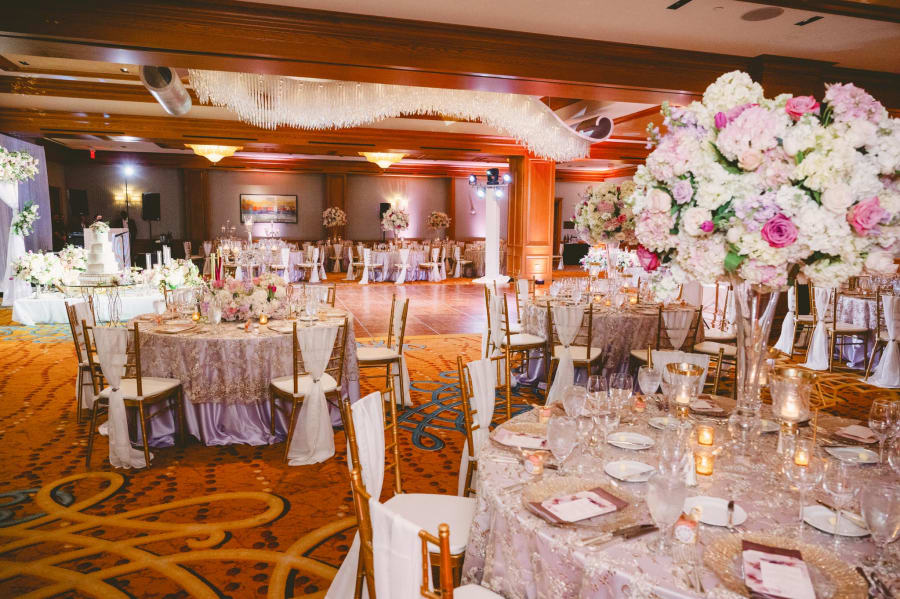 St Regis Hotel wedding reception