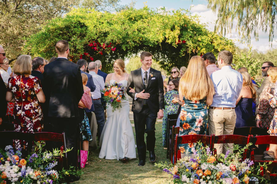 Outdoor Wedding at San Antonio Botanical Gardens