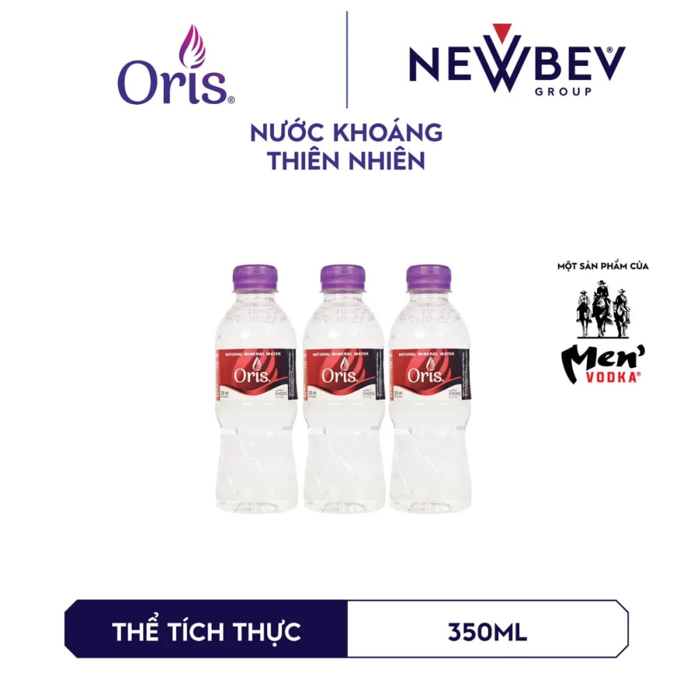 Nước khoáng thiên nhiên Nước Khoáng Oris 350ml chính hãng