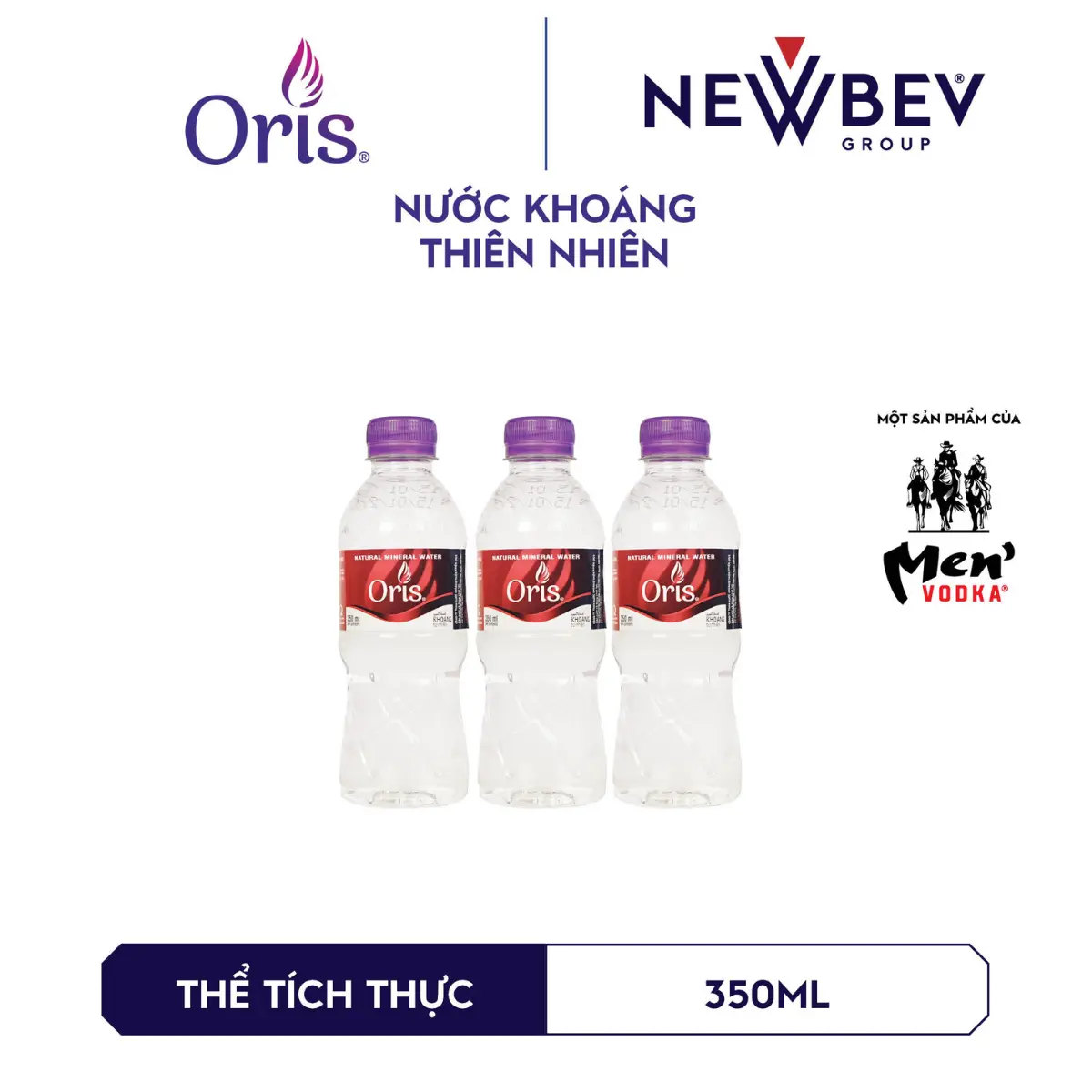 Nước khoáng thiên nhiên Nước Khoáng Oris (350ml) chính hãng