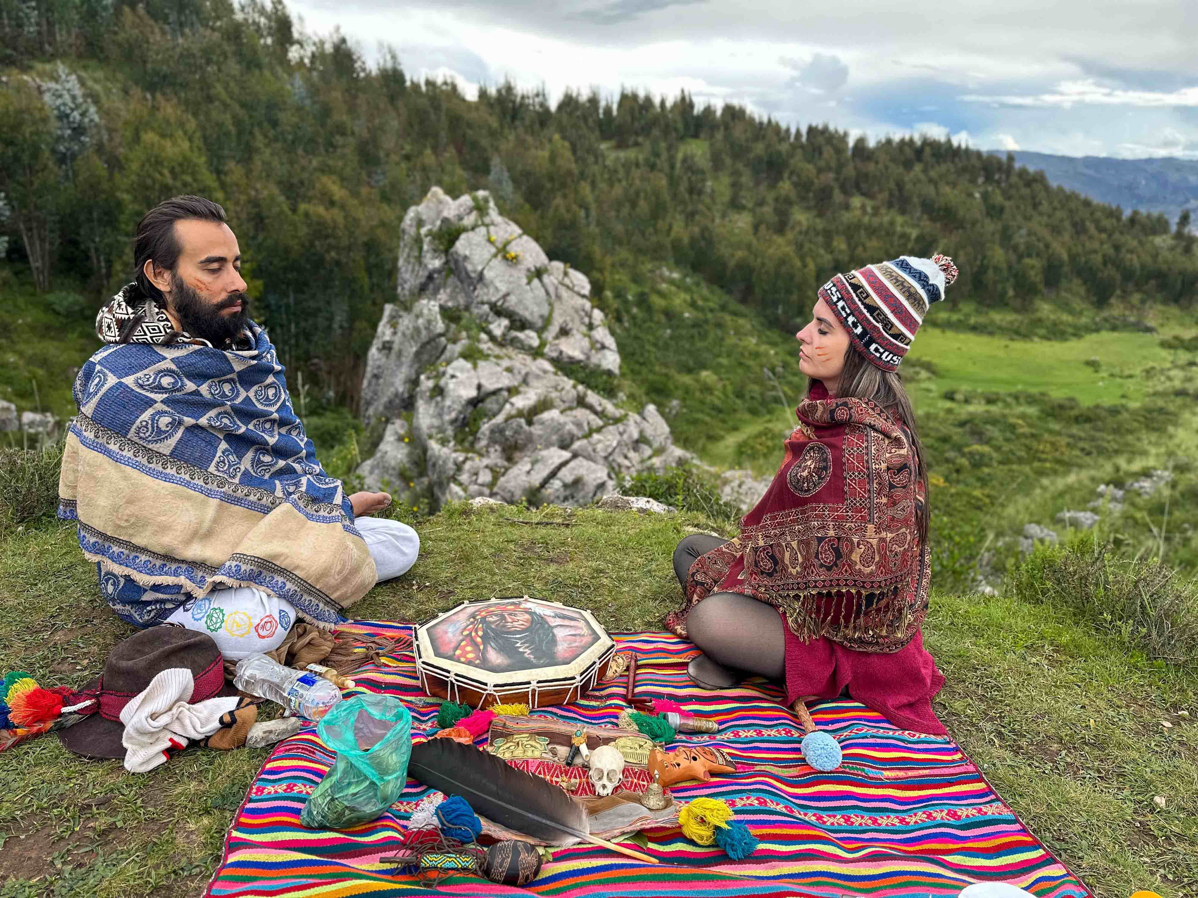 Spiritual circuits in Machu Picchu
