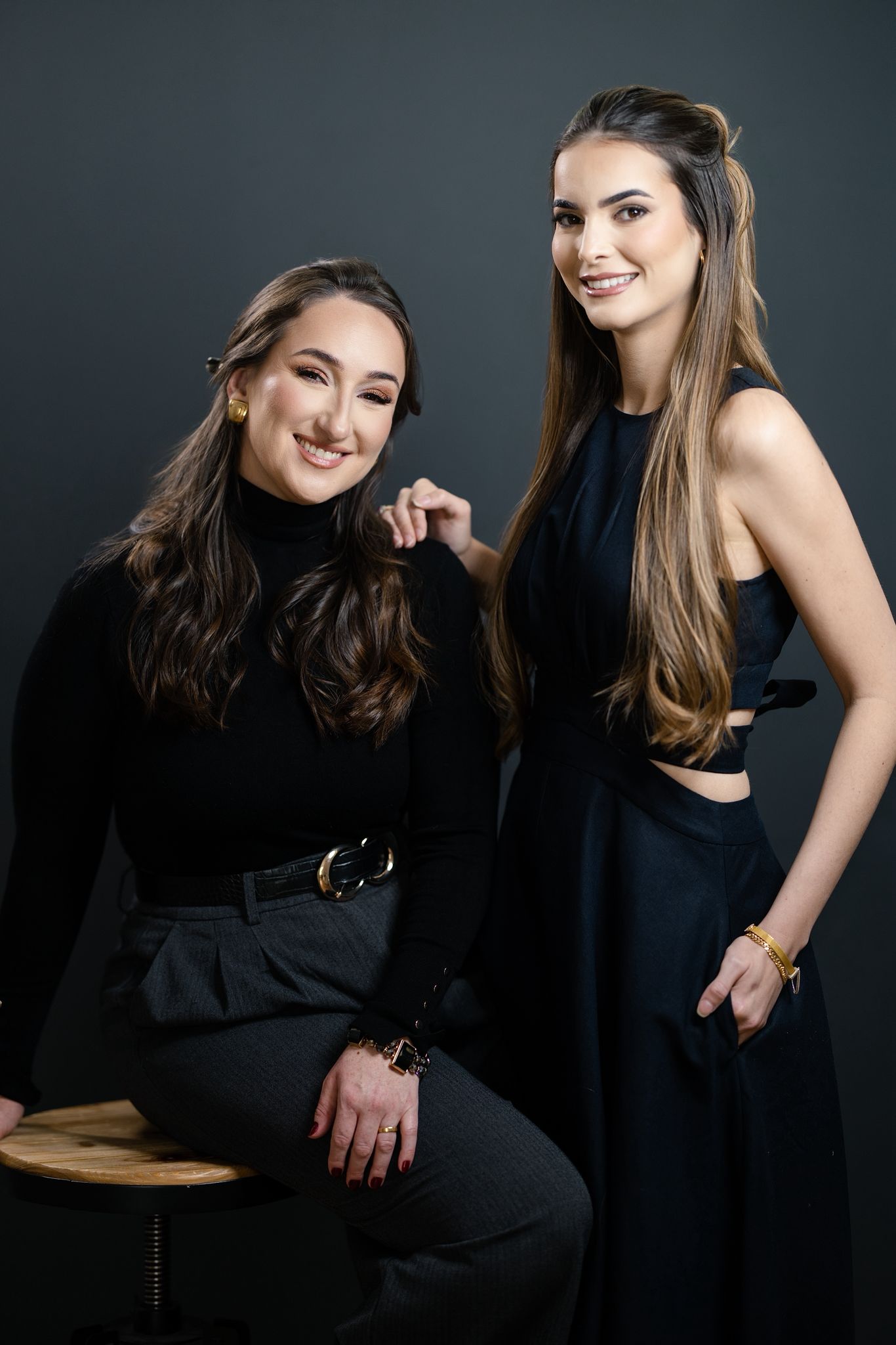 Agnes e Kamilla, co-fundadoras da Central Brasil Exterior