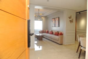 Appartement de 100 m² avec 2 chambres à louer – Ziraoui, Casablanca