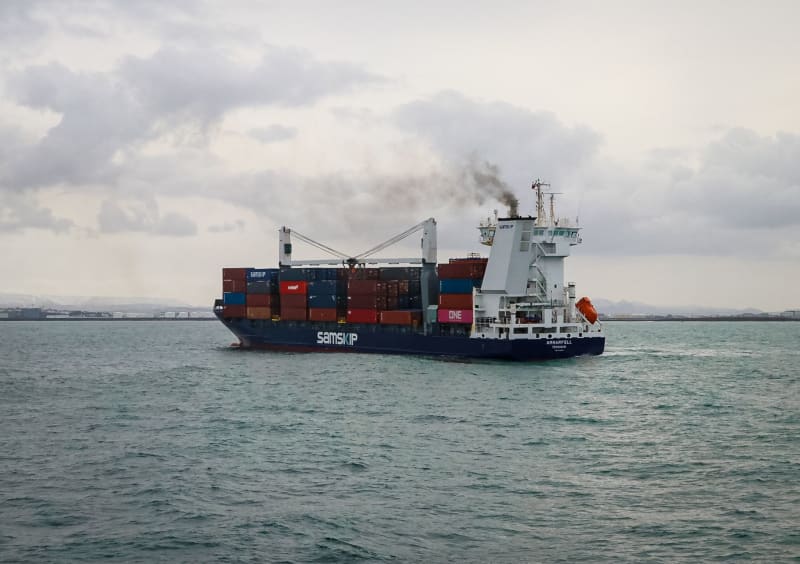 Escalating Tensions: Tanker Ablaze in Hormuz Strait After Projectile Strike Off Oman