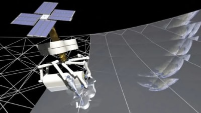 Chinese Researchers Revive Ambitious NASA Concept for In-Orbit Construction Robots