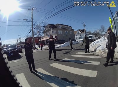 Officer in Fatal Shooting of Black Man Embraces Supporters, Faces Court