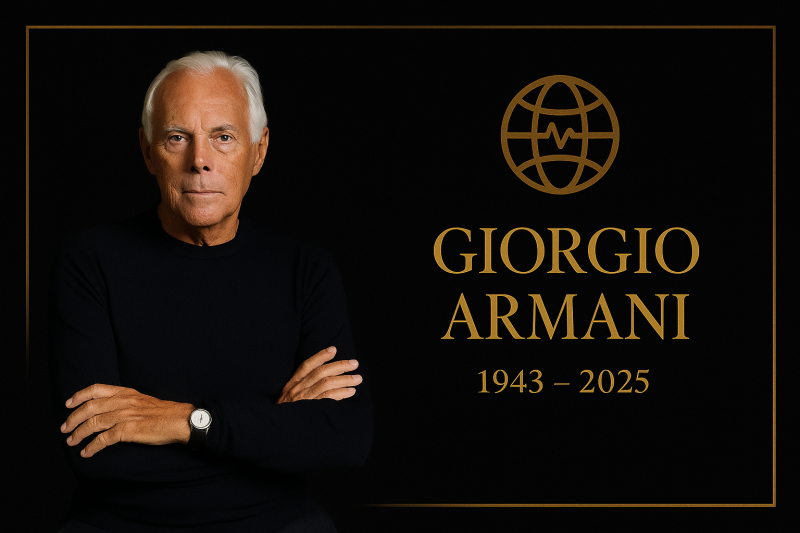 Indian Fashion Fraternity Mourns the Death of Italian Designer Giorgio Armani