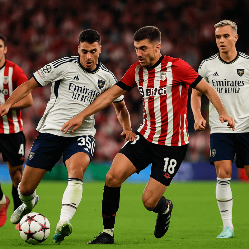 Late-Game Sub Treasures Secure Arsenal 2-0 Win at San Mamés Over Athletic Club