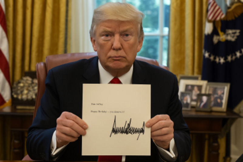 Share Democrats Release Trump-Signed Epstein Letter, Fueling Renewed Controversy