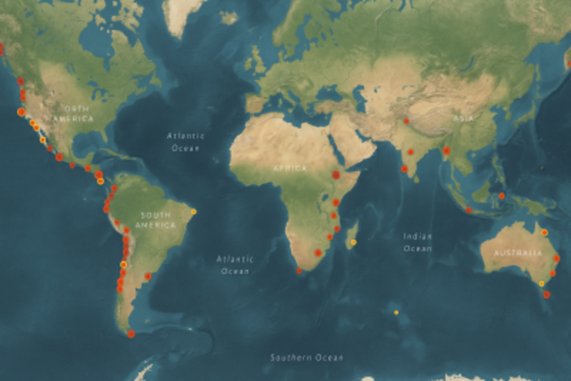 Today’s Planet Shudders: Global Earthquake Map Reveals Quiet Yet Notable Tremors