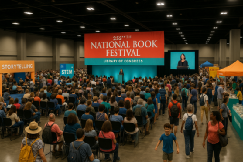 D.C. Celebrates 25th Annual National Book Festival with Packed Author Lineup and Family Fun