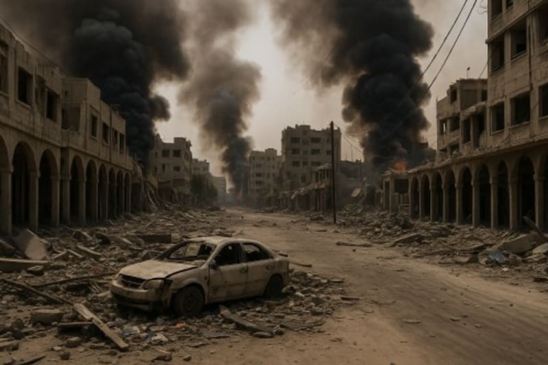 Israel Intensifies Gaza City Offensive, Dozens of Palestinians Killed