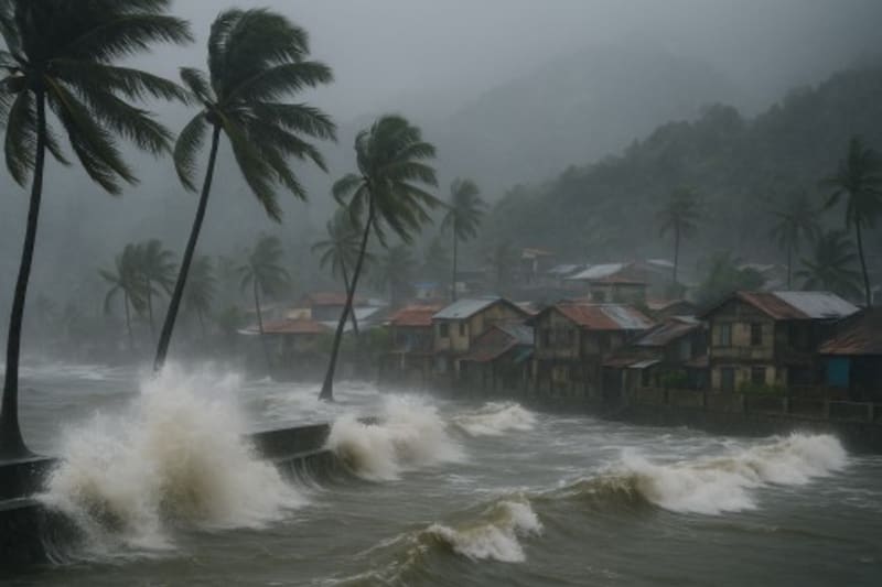 🌪️ Typhoon Malakas Slams Philippines, Heads Toward Hong Kon