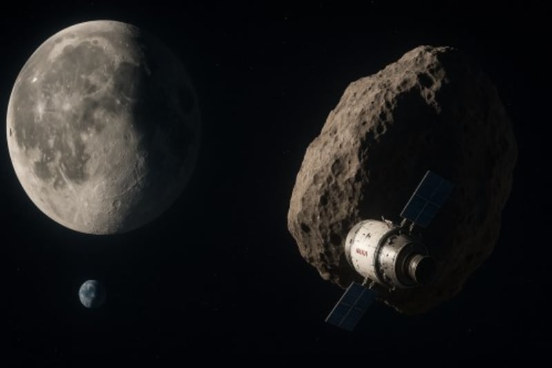 🌑 NASA Confirms Plan to Destroy Asteroid 2024 YRF to Safeguard the Moon