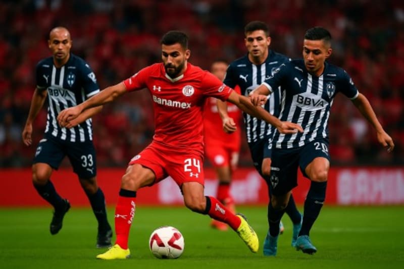 Toluca Stuns Monterrey with a Commanding Home Victory in Liga MX Clash