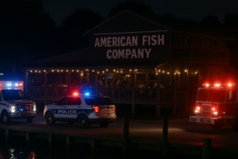 Gunfire From Water: 3 Killed, 8 Wounded in Southport’s American Fish Company Shooting