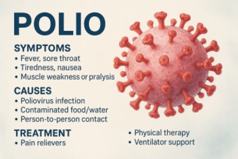 Polio: Symptoms, Causes & Treatment Explained