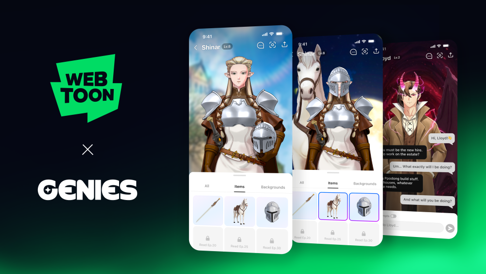 Webtoon Ventures into Immersive 3D Worlds, Empowering Creators with AI-Driven Character Interactions