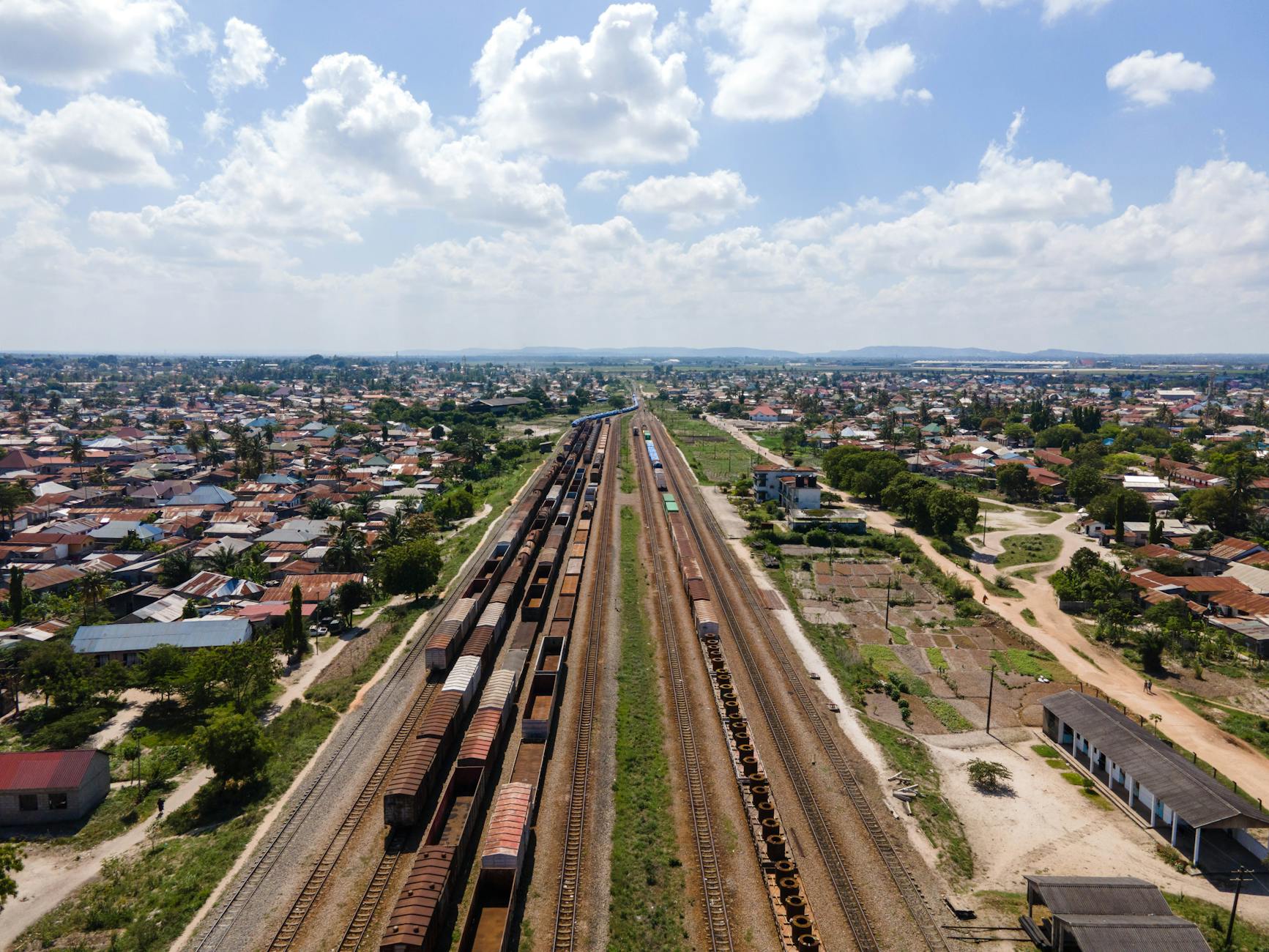 the copper railway that cuts through Africa