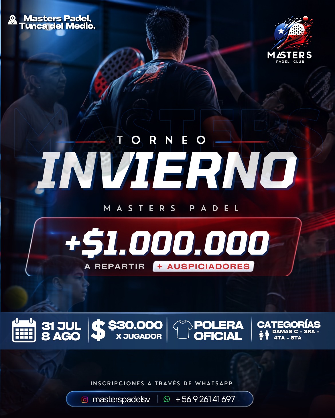 TORNEO INVIERNO MASTERS 2026