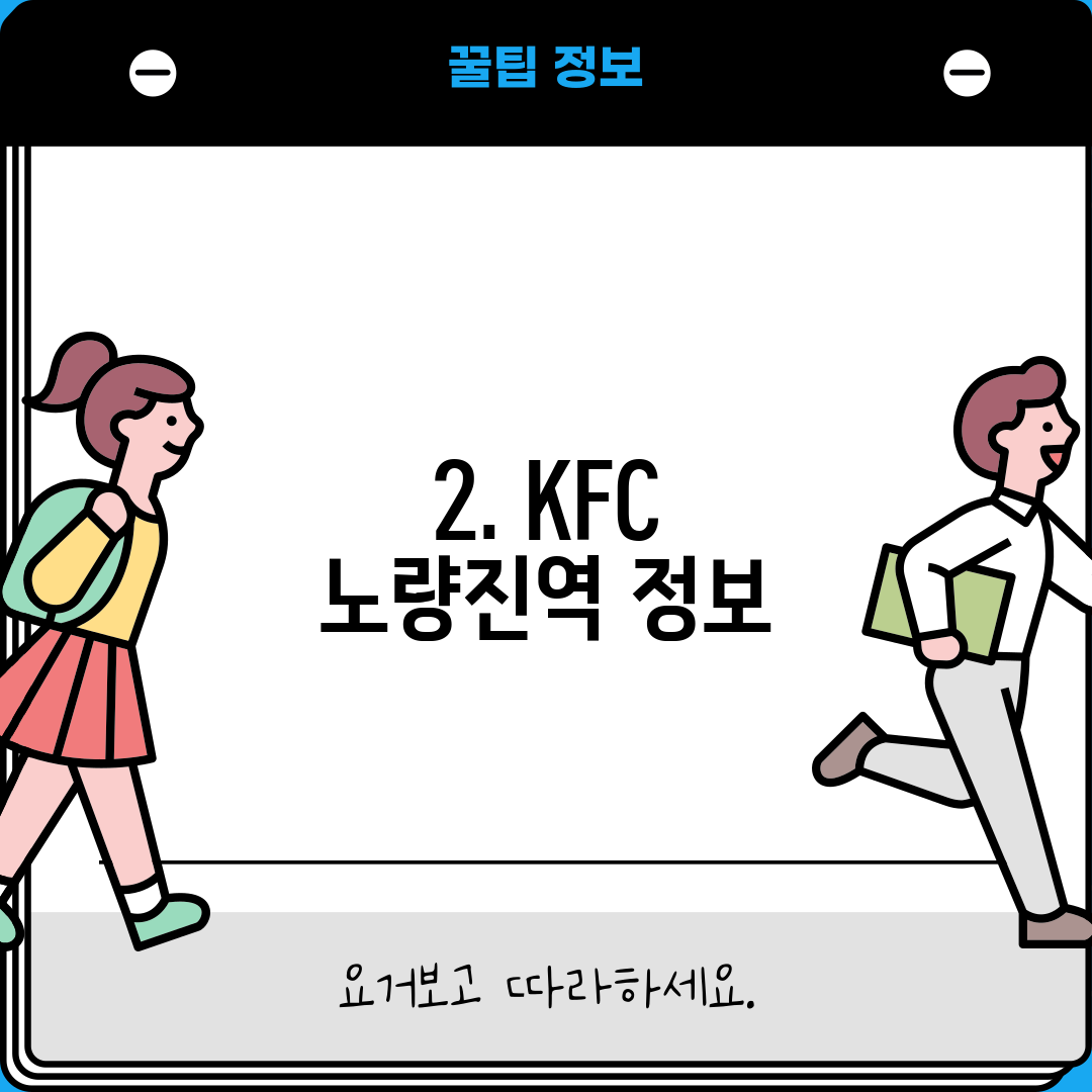 2. KFC 노량진역 정보