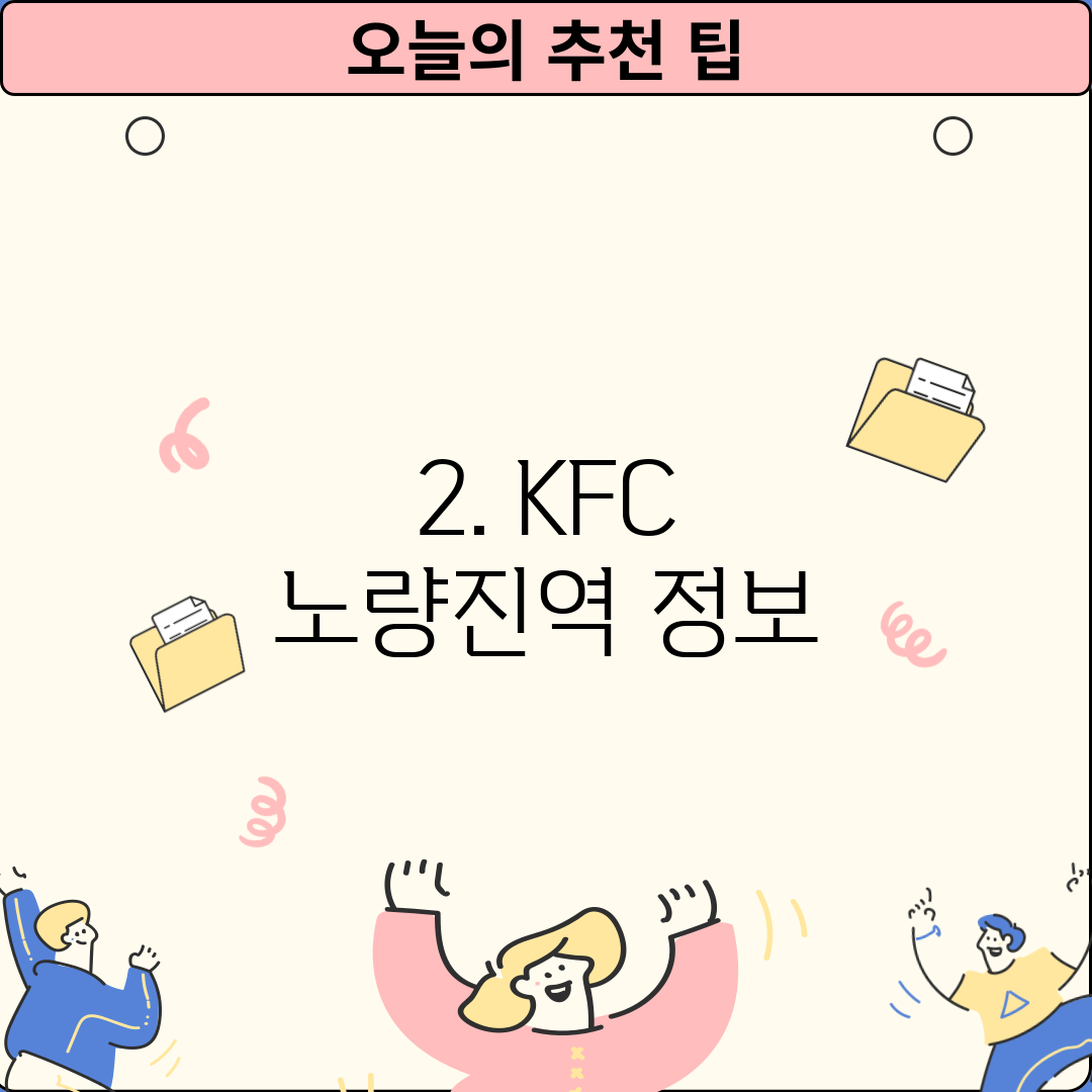 2. KFC 노량진역 정보