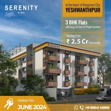 SKBC Serenity - Premium Apartments in Yeshwanthpur — Photo via Google Maps