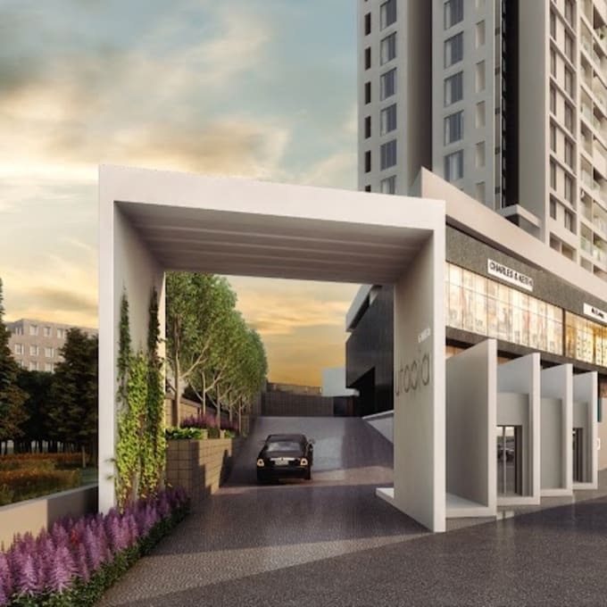 Ganga Utopia E Building — Photo via Google Maps