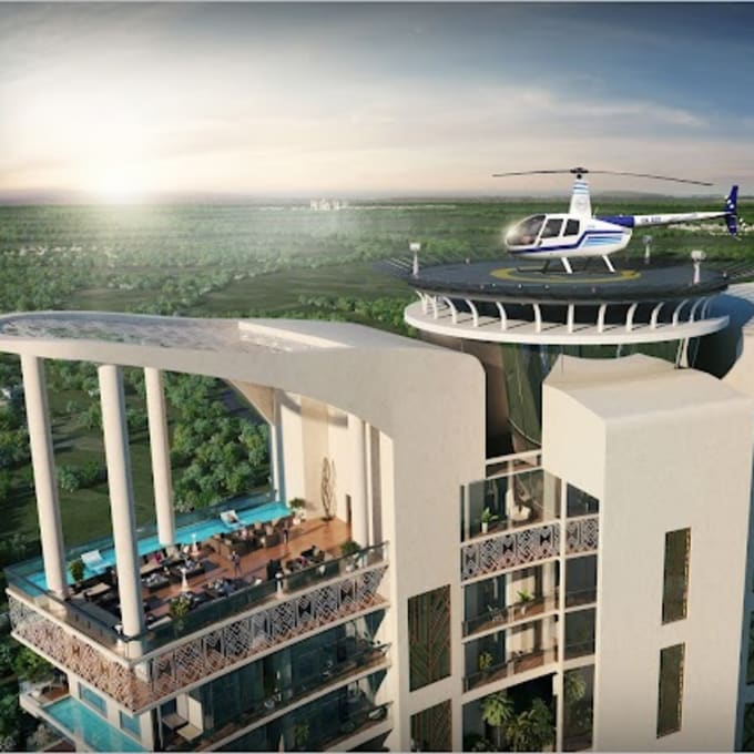 Navin Minar (The Leela Sky Villas) — Photo via Google Maps