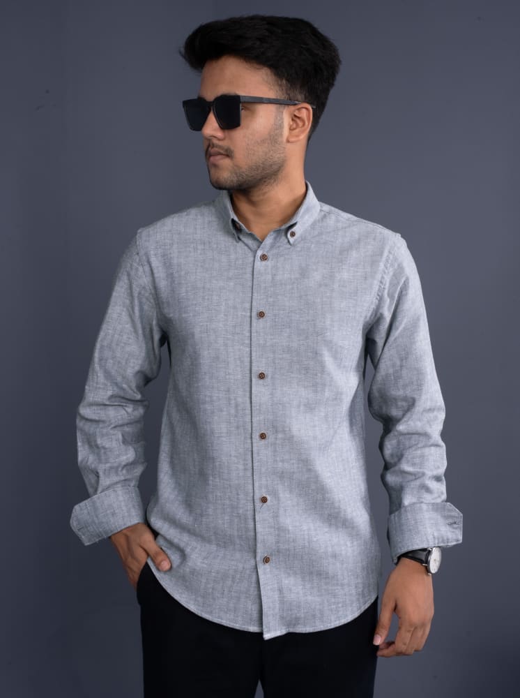 Ash Textured Shirt