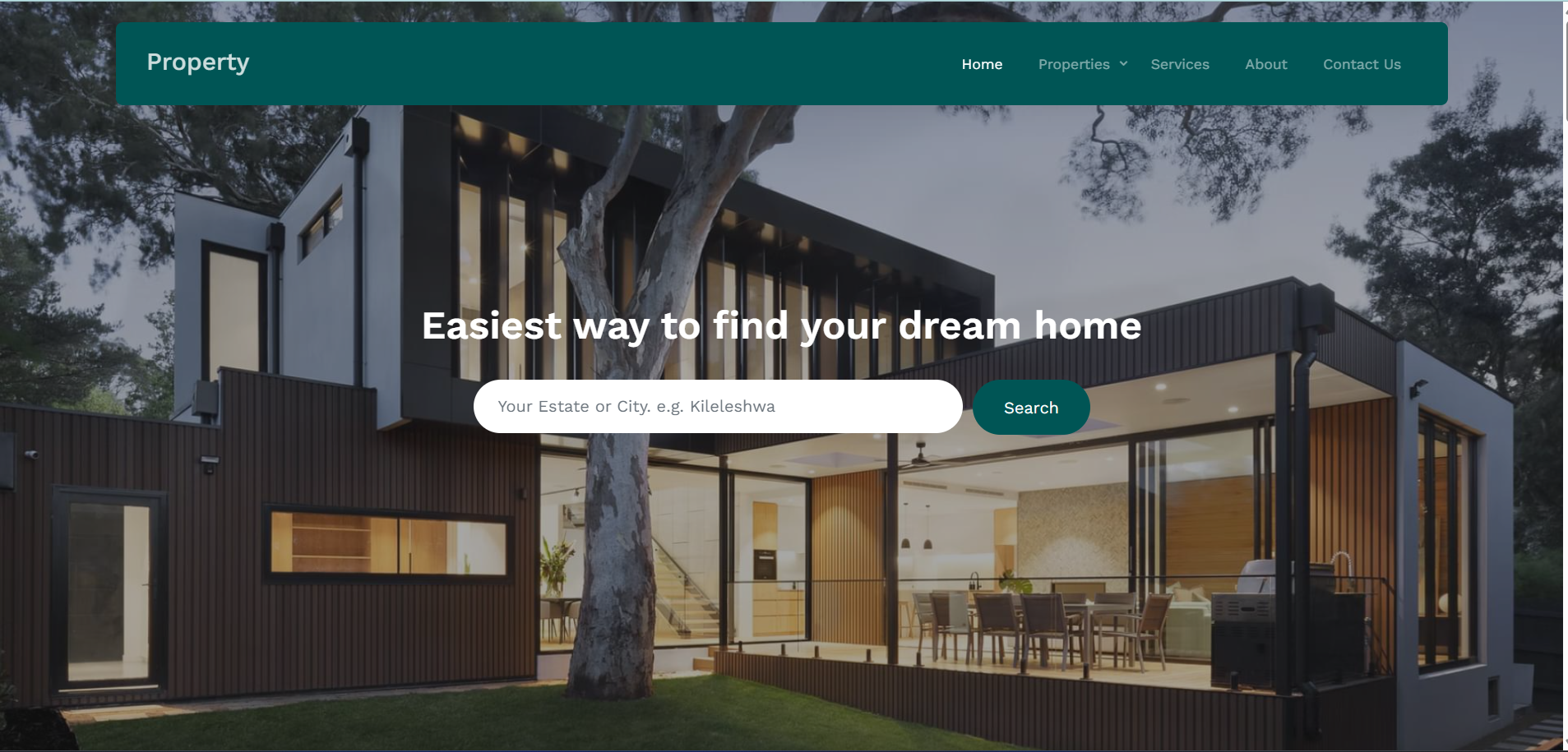 Prime Realty Manager dashboard screenshot