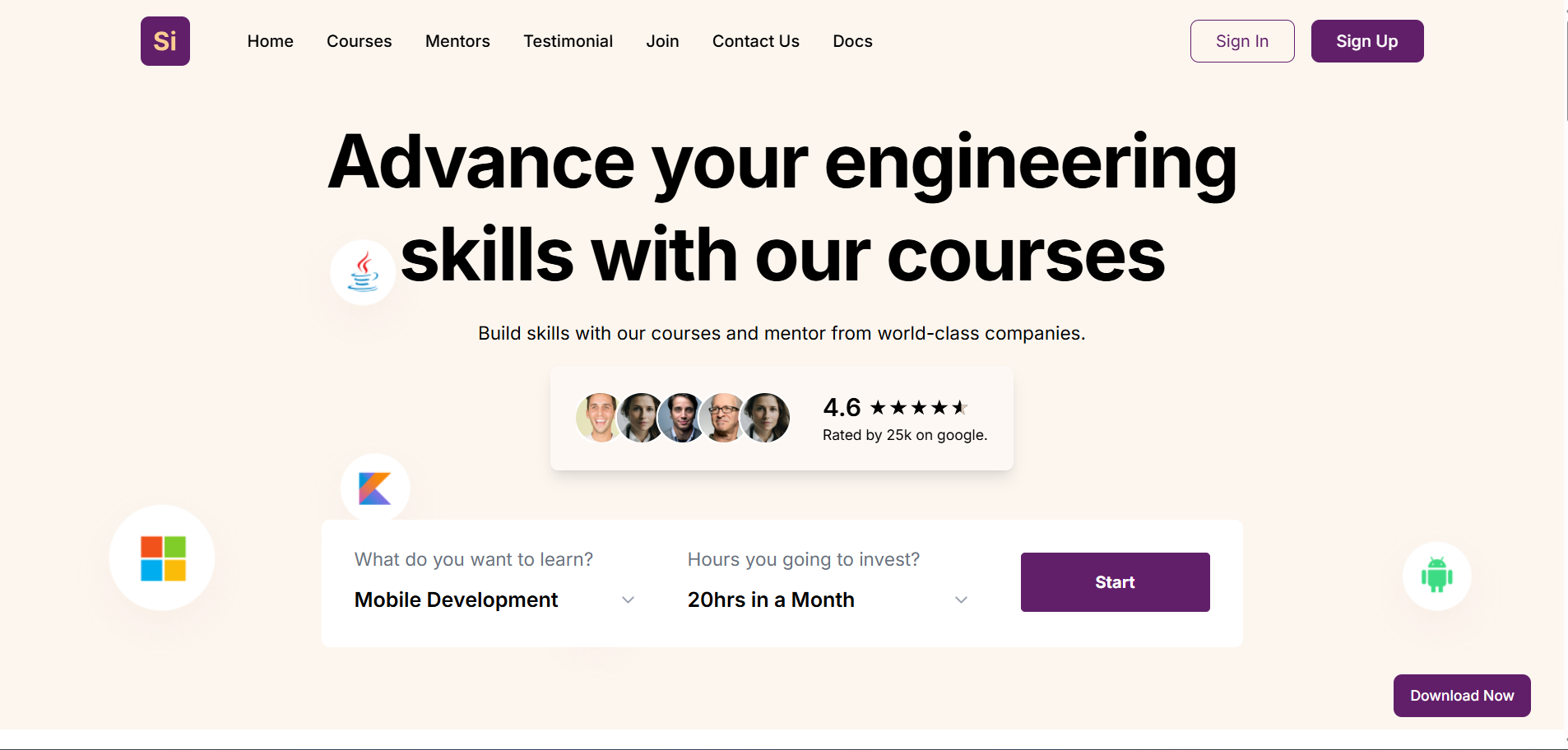 SkillElevate Academy screenshot