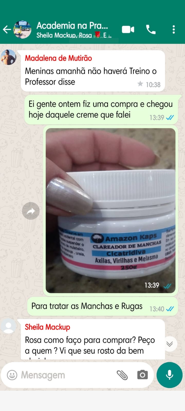 Foto de Juliana M., cliente satisfeita