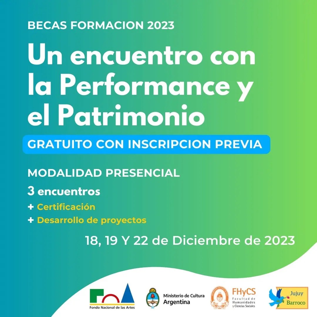 Un encuentro con la Performance y el Patrimonio