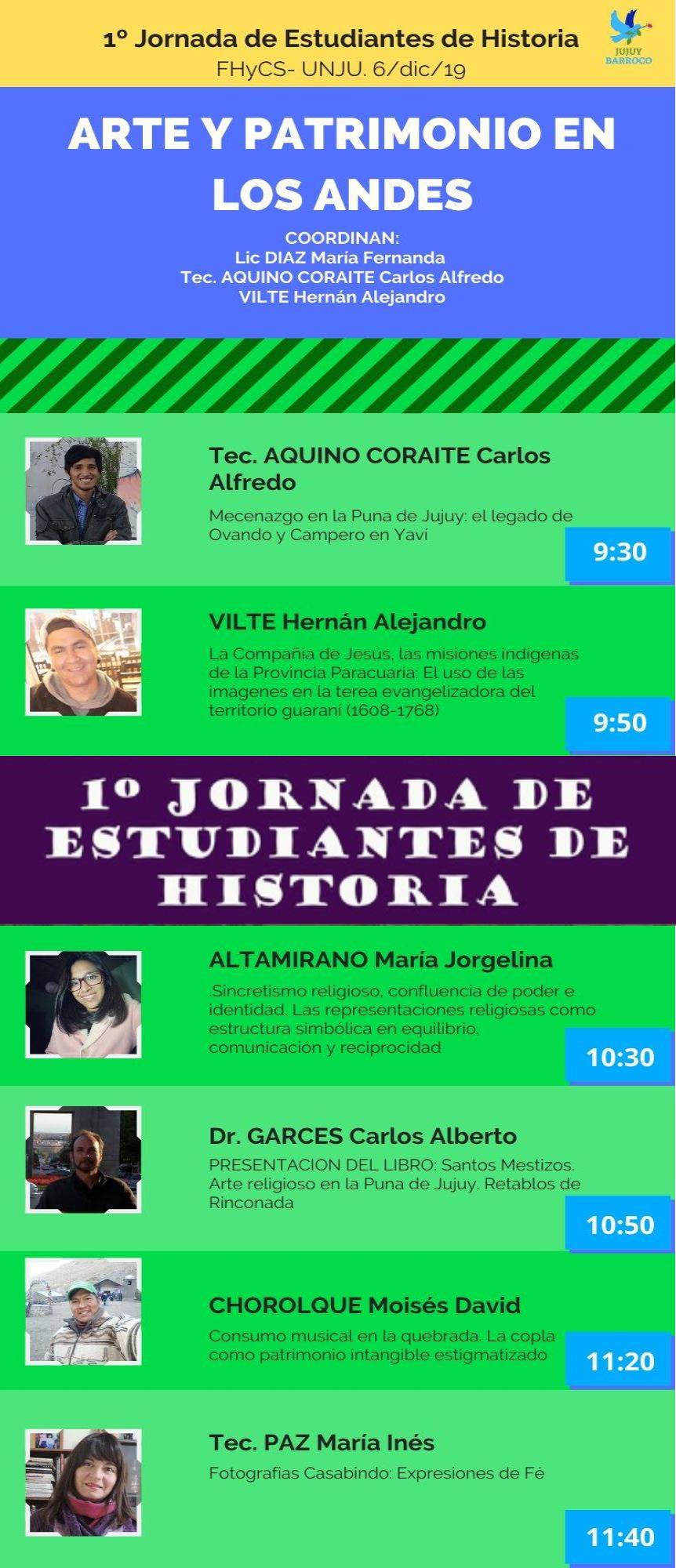 1º Jornada de Estudiantes de Historia