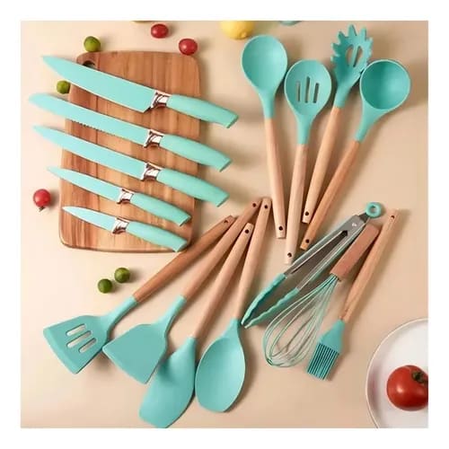 SET DE UTENSILIOS 19 PIEZAS CON TABLA 3