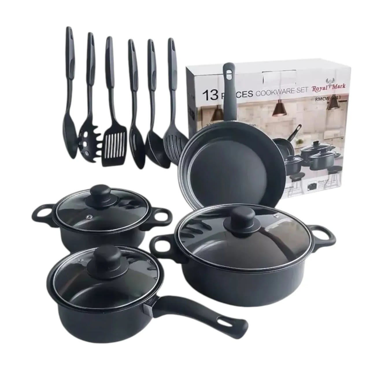 Set de ollas de 13 piezas