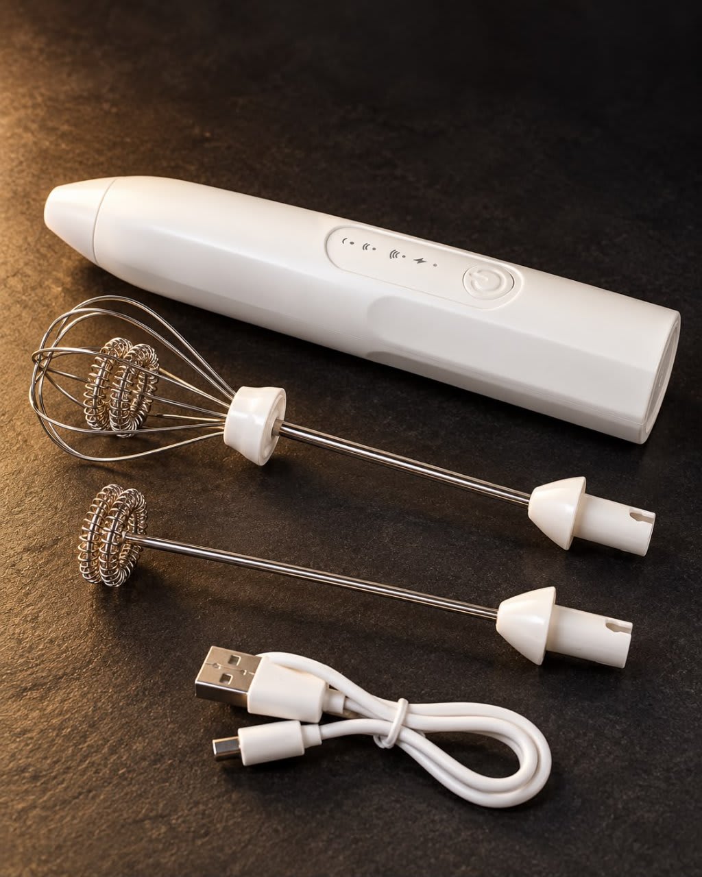 Batidor espumador recargable usb