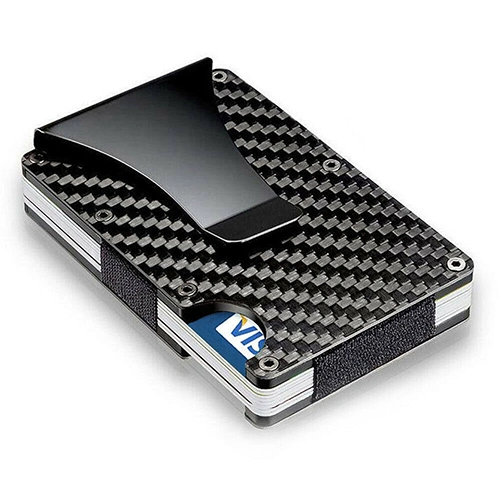 Billetera Tarjetero Fibra de Carbono Premium