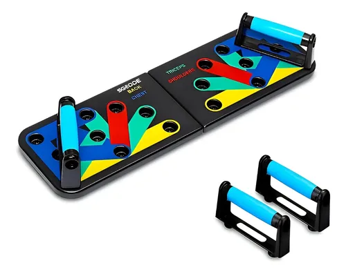 Tabla multifuncional para flexiones (push-up board)
