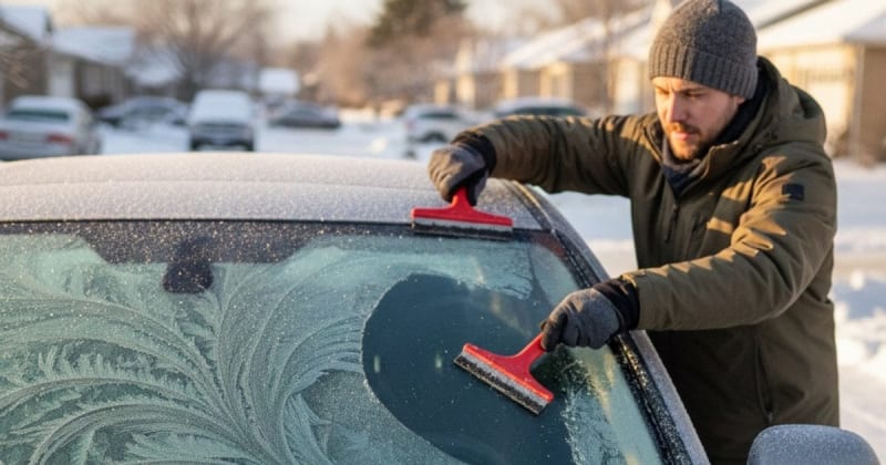 Як швидко розморозити автомобіль взимку – перевірені лайфхаки