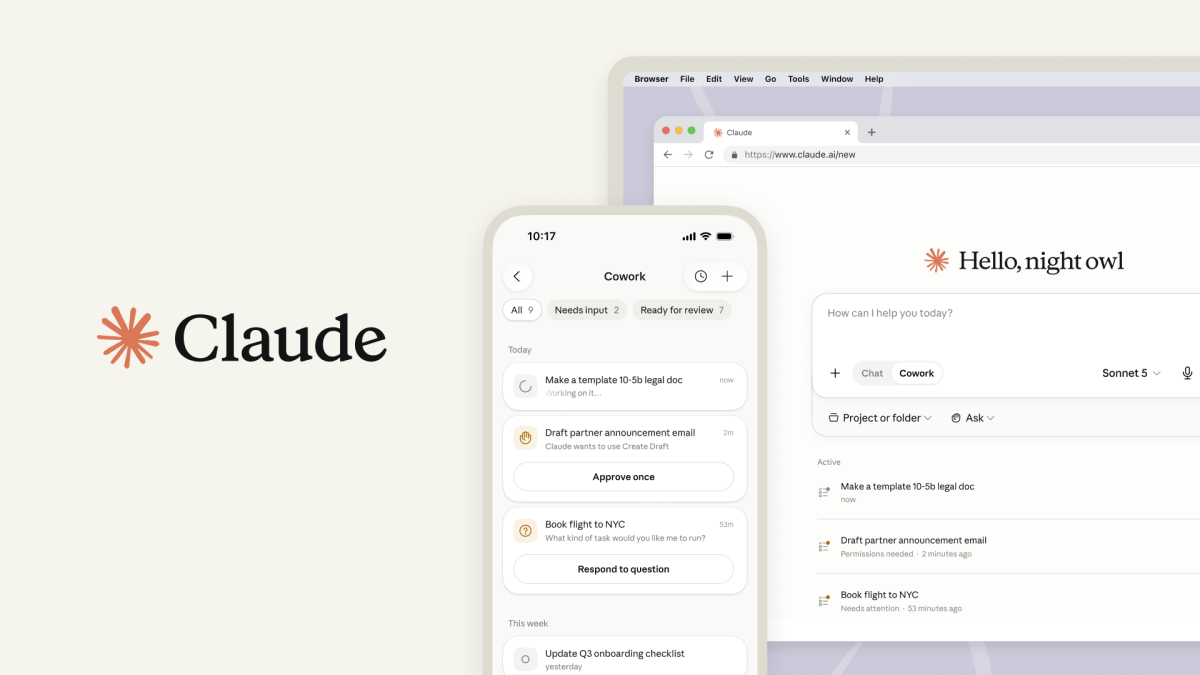 Claude Cowork на телефоні: як ШІ-агенти заходять в офісну роботу