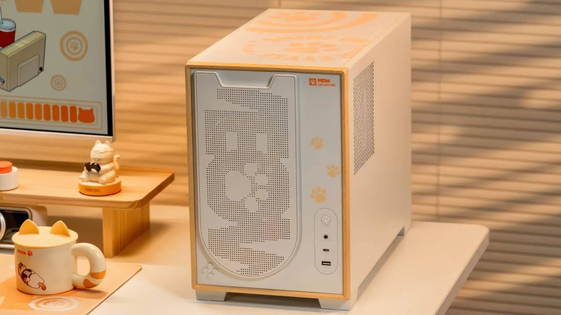 Colorfire MEOW ME26A: компактний корпус для ПК із котячою лапкою