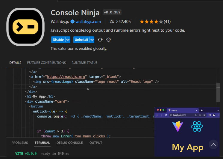 Console Ninja