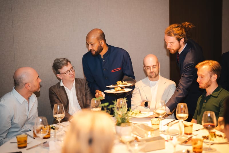 Highline NYC dinner at Le Pavillon