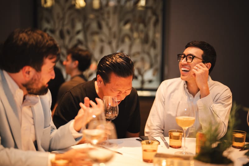 Highline NYC dinner at Le Pavillon
