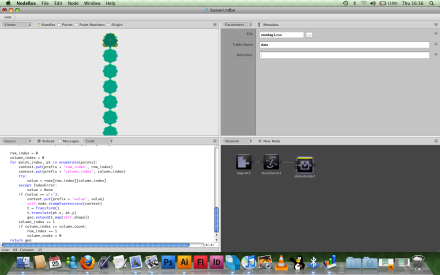 Nodebox tussenstappen