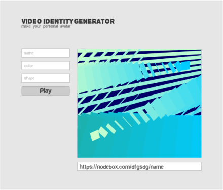 Video Identity Generator